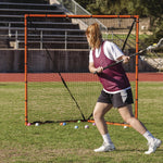 Backyard Lacrosse Goal and Net, 6 ft x 6 ft, 1.5" dia Frame