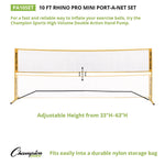 Rhino Port-A-Net Set, 33" to 63" x 120"