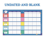 Teacher Planners, Weekly/Monthly, Two-Page Spread, 11 x 8.5, Multicolor Cover, We Stick Together Theme