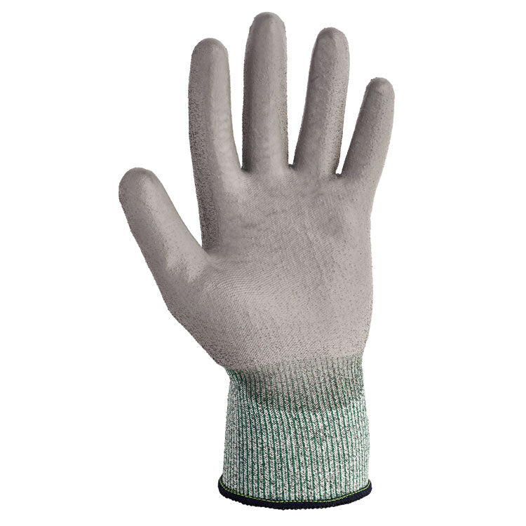 G60 Level 3 Economy Cut Resistant Gloves, EN388: 4X42B, 9" Long, Large (Size 9), Gray/Marled Gray, 12 Pairs/Carton