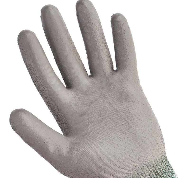 G60 Level 3 Economy Cut Resistant Gloves, EN388: 4X42B, 9" Long, Large (Size 9), Gray/Marled Gray, 12 Pairs/Carton