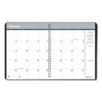 14-Month Recycled Ruled Monthly Planner, 8.75 x 6.78, Black Cover, 14-Month: Dec 2024 to Jan 2026