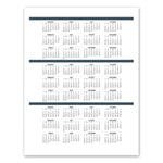 14-Month Recycled Ruled Monthly Planner, 8.75 x 6.78, Black Cover, 14-Month: Dec 2024 to Jan 2026