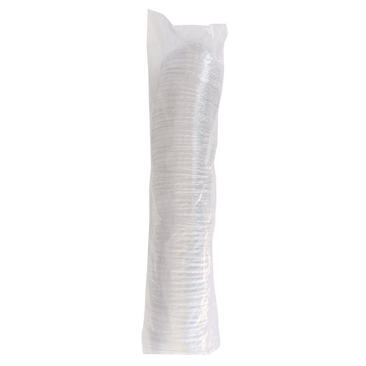 PET Cold Cup Dome Lids, Fits 9 oz to 10 oz Cold Cups, Plastic, Clear, 100/Pack