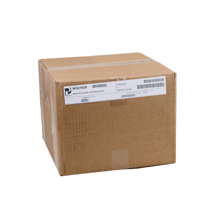 Grease-Resistant Food Wrap, 14 x 14, Natural, 4,000/Carton