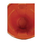 Brute Round Container, 32 gal, Resin, Orange