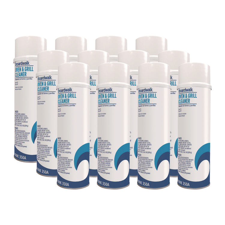 Oven and Grill Cleaner, 20 oz Aerosol Spray, 12/Carton