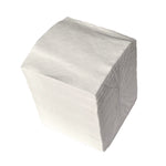 Cocktail Napkins, 1-Ply, 9w X 9d, White, 500/pack, 8 Packs/carton