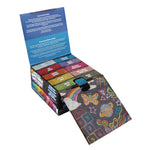 Super Chalk, 1" x 2.8" Diameter, 10 Assorted Colors, 10 Pucks/Box
