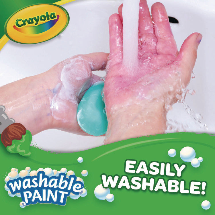Washable Paint, Brown, 1 Gal Bottle