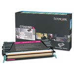 X748h1mg Return Program High-Yield Toner, 10,000 Page-Yield, Magenta