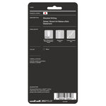 207 Plus+ Gel Pen, Retractable, Medium 0.7 mm, Black Ink, White Barrel, 4/Pack