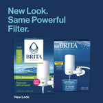 Water Faucet Mount Filtration System with 1 Elite Advanced Replacement Filter, White, 4/Carton