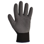 G40 Latex Coated Gloves, EN388: 2142, 10.63" Long, XX-Large, Gray/Black, 12 Pairs
