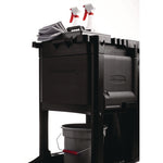 Cleaning Cart Locking Door Kit, Black
