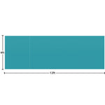 Better Than Paper Bulletin Board Roll, 4 Ft X 12 Ft, Teal