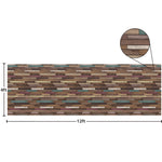 Better Than Paper Bulletin Board Roll, 4 Ft X 12 Ft, Reclaimed Wood