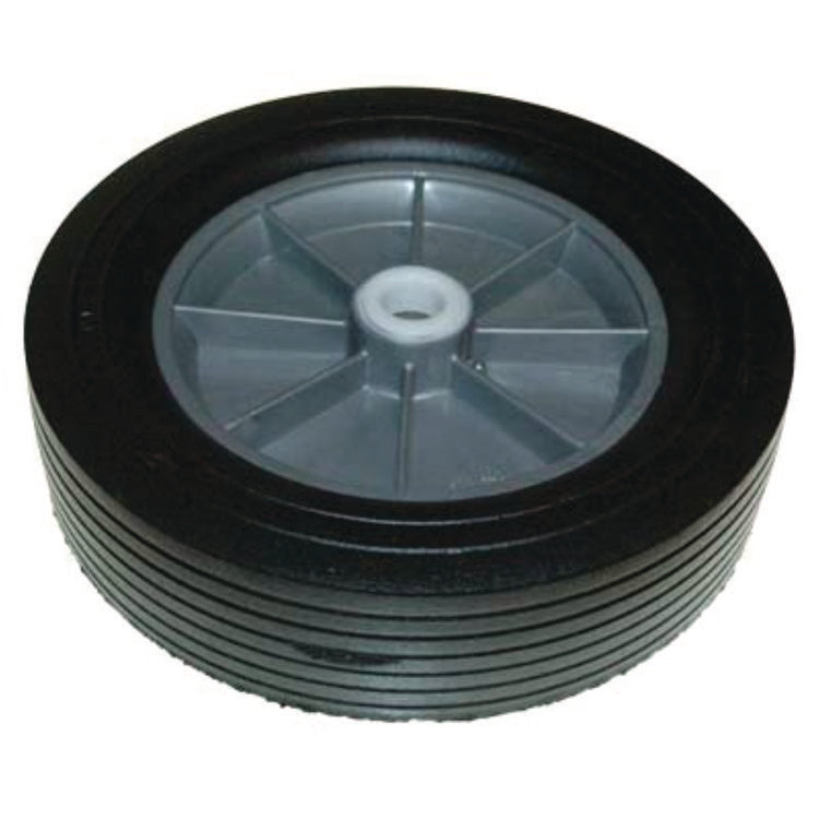 12-Inch Wheel for 1.5 Cu Yd Standard Duty Tilt Truck, Black