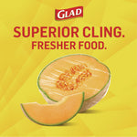 Cling'N Seal Plastic Food Wrap, 200 sq ft, 12 Rolls/Carton