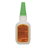 Super Glue Gel, 0.88 oz, Dries Clear