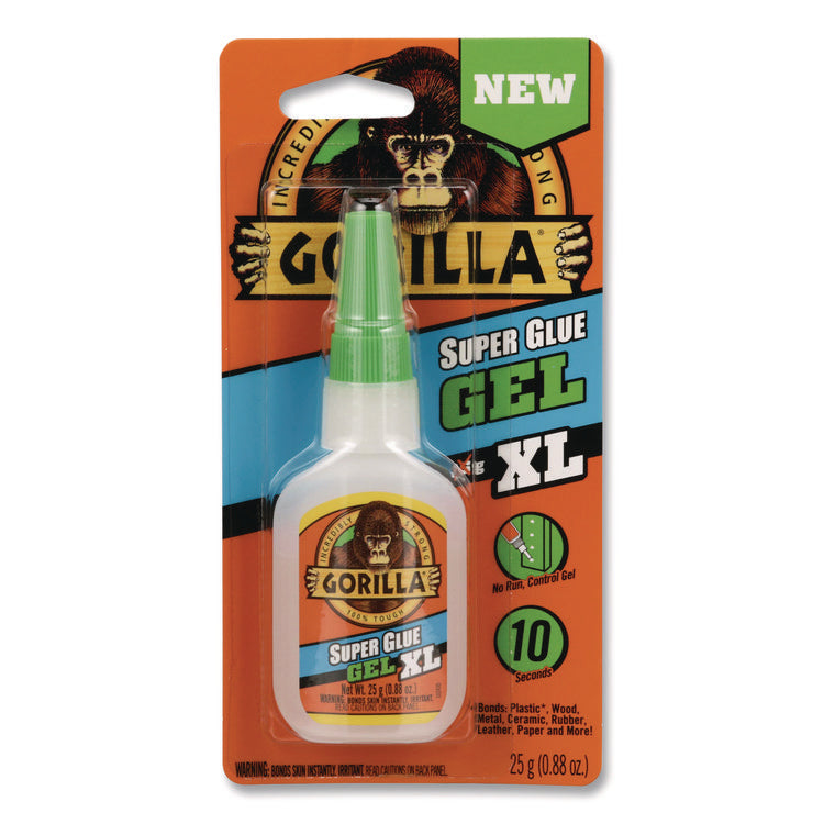 Super Glue Gel, 0.88 oz, Dries Clear