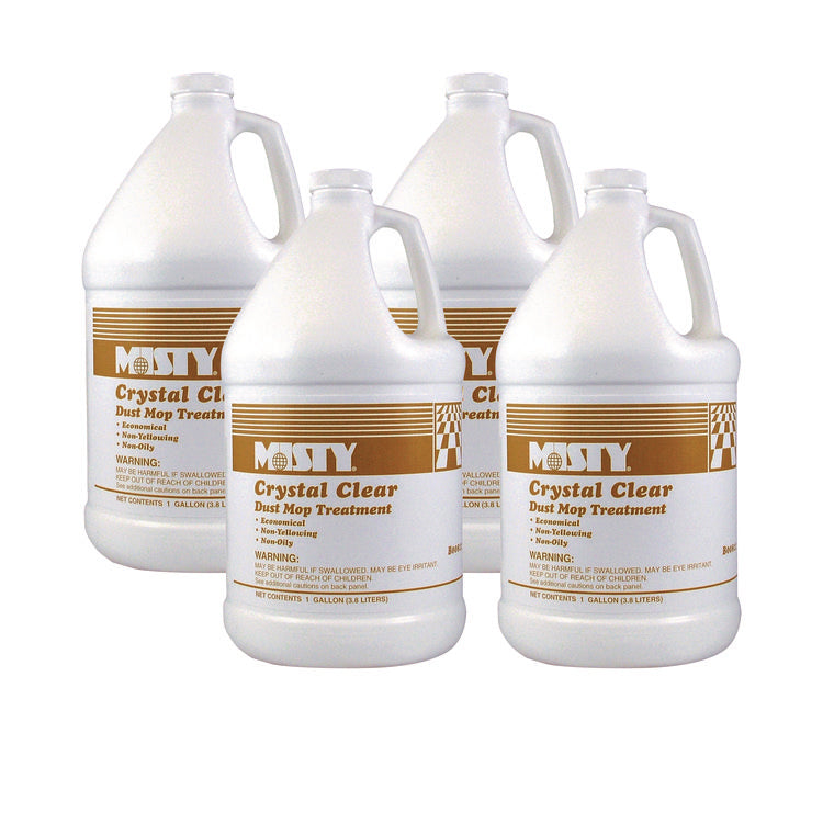 Dust Mop Treatment, Attracts Dirt, Non-Oily, Grapefruit Scent, 1gal, 4/carton