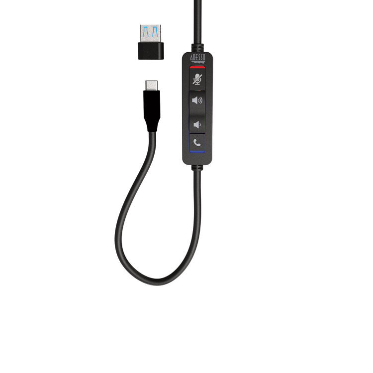 Xtream P4 Headset with Inline Controls, Binaural, Over the Head