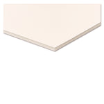 Foam Board, Polystyrene Core, 20 x 30, White Surface and Core, 10/Carton