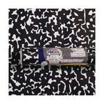Fadeless Paper Roll, 50 lb Weight, 47.25" x 50 ft, White/Black
