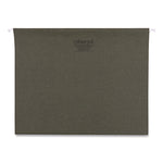 Hanging File Folders, Letter Size, 1/5-Cut, Standard Green, 25/Box