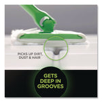 Heavy-Duty Dry Refill Cloths, 10.3 x 7.8, White, 20/Pack, 4 Packs/Carton