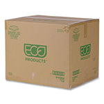 Renewable and Compostable Lids, 8.8 x 8.8 x 1.64, Clear, Plastic, 200/Carton