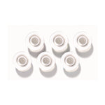 Glass Magnets, Circles, Large, 0.45" Diameter, Clear, 6/Pack