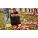 Forceflexplus Drawstring Large Trash Bags, 30 Gal, 1.05 Mil, 30" X 32", Black, 70/box