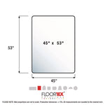 Cleartex Advantagemat Phthalate Free PVC Chair Mat for Low Pile Carpets, 45" w x 53" l, Clear