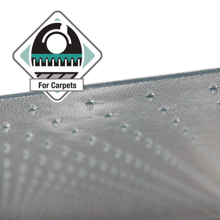 Cleartex Ultimat XXL Polycarb Square Office Mat for Carpets, 60" w x 79" l, Clear
