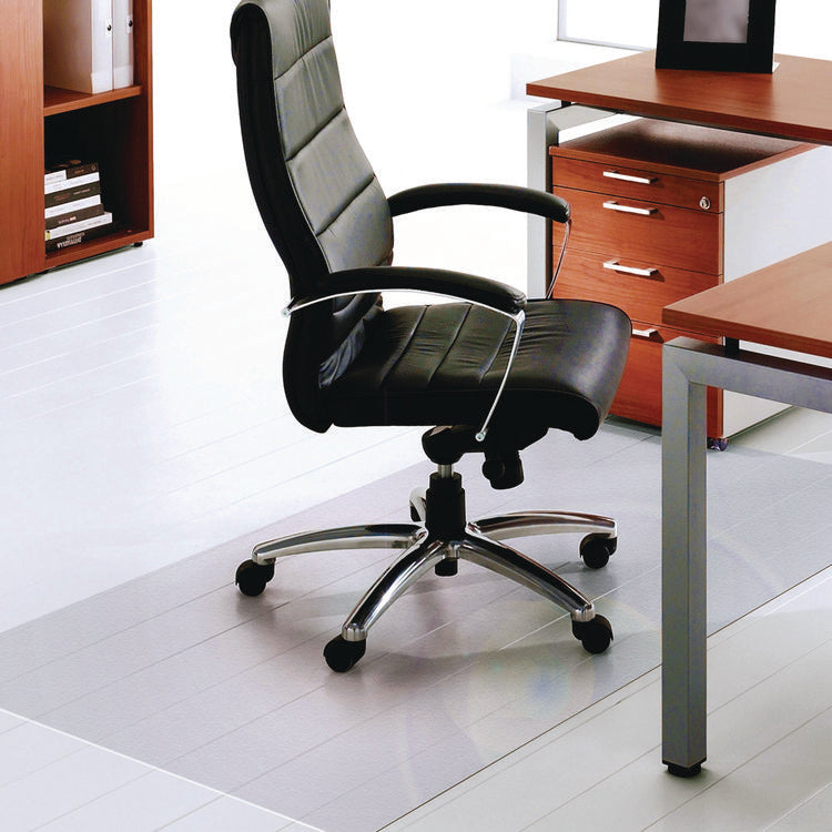 Cleartex Ultimat XXL Polycarbonate Chair Mat for Hard Floors, 60" w x 60" l, Clear