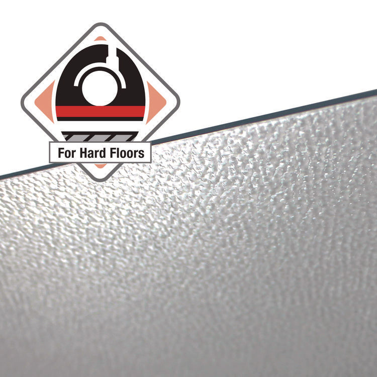 Cleartex Ultimat XXL Polycarbonate Chair Mat for Hard Floors, 60" w x 60" l, Clear