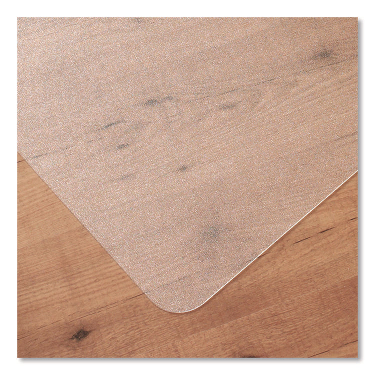 Ecotex Marlon BioPlus Rectangular Polycarbonate Chair Mat for Hard Floors, Rectangular, 46" w x 60" l, Clear
