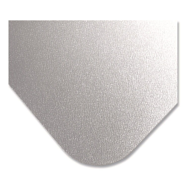 Ecotex Marlon BioPlus Rectangular Polycarbonate Chair Mat for Hard Floors, Rectangular, 46" w x 60" l, Clear