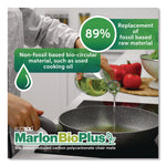 Ecotex Marlon BioPlus Rectangular Polycarbonate Chair Mat for Hard Floors, Rectangular, 46" w x 60" l, Clear