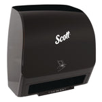 Slimroll Electronic Towel Dispenser, 12.35 x 7.25 x 11.8, Black