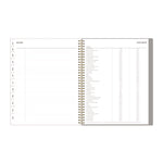 Sophie Frosted Weekly/Monthly Planner, Floral Artwork, 11 x 8.5, Multicolor Cover, 12-Month (Jan to Dec): 2025