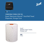 Slimroll Electronic Towel Dispenser, 12.35 x 7.25 x 11.8, Black