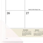 Seascape Panoramic Desk Pad, Seascape Panoramic Photography, 22 x 17, White Sheets, Clear Corners, 12-Month (Jan-Dec): 2025