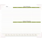 Seascape Panoramic Desk Pad, Seascape Panoramic Photography, 22 x 17, White Sheets, Clear Corners, 12-Month (Jan-Dec): 2025