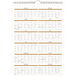 Scenic Monthly Wall Calendar, Landscape Photography, 12 x 17, White/Multicolor Sheets, 12-Month (Jan to Dec): 2025