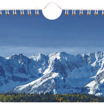 Scenic Monthly Wall Calendar, Landscape Photography, 15.5 x 22.75, White/Multicolor Sheets, 12-Month (Jan-Dec): 2025
