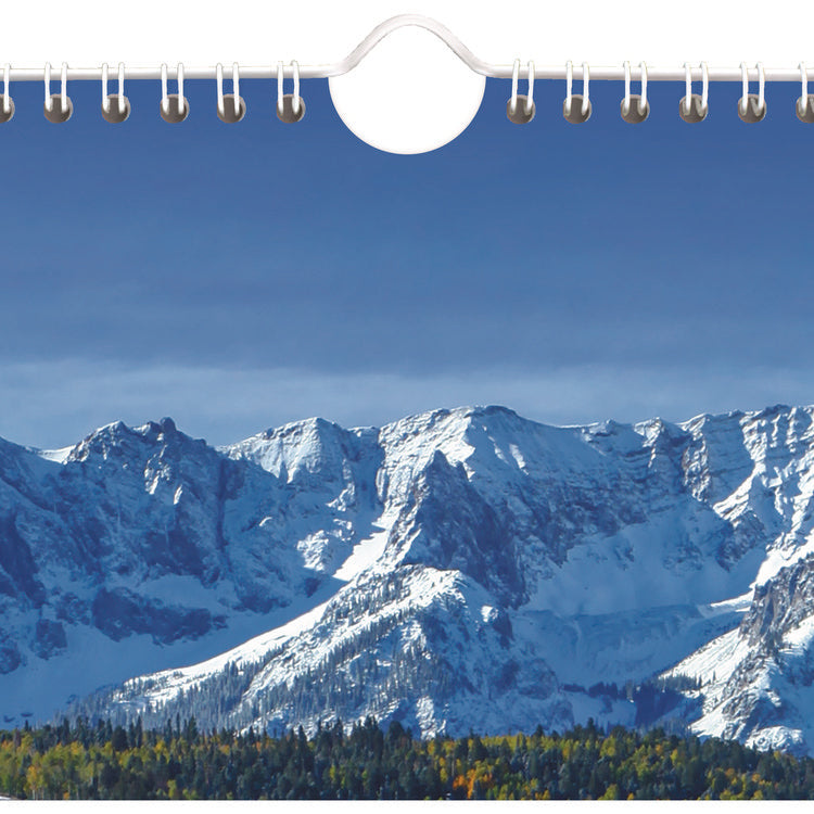 Scenic Monthly Wall Calendar, Landscape Photography, 15.5 x 22.75, White/Multicolor Sheets, 12-Month (Jan-Dec): 2025