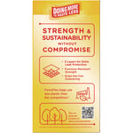 ForceFlex Kitchen Drawstring Trash Bags, 13 gal, Gain Fresh Clean Scent, 24 x 27.38, White, 40 Bags/Box, 6 Boxes/Carton